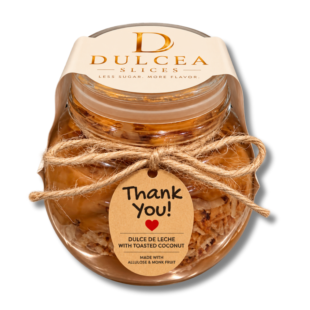Dulcea Secret™ — Dulce de Leche with Toasted Coconut Made with Allulose & Monk Fruit