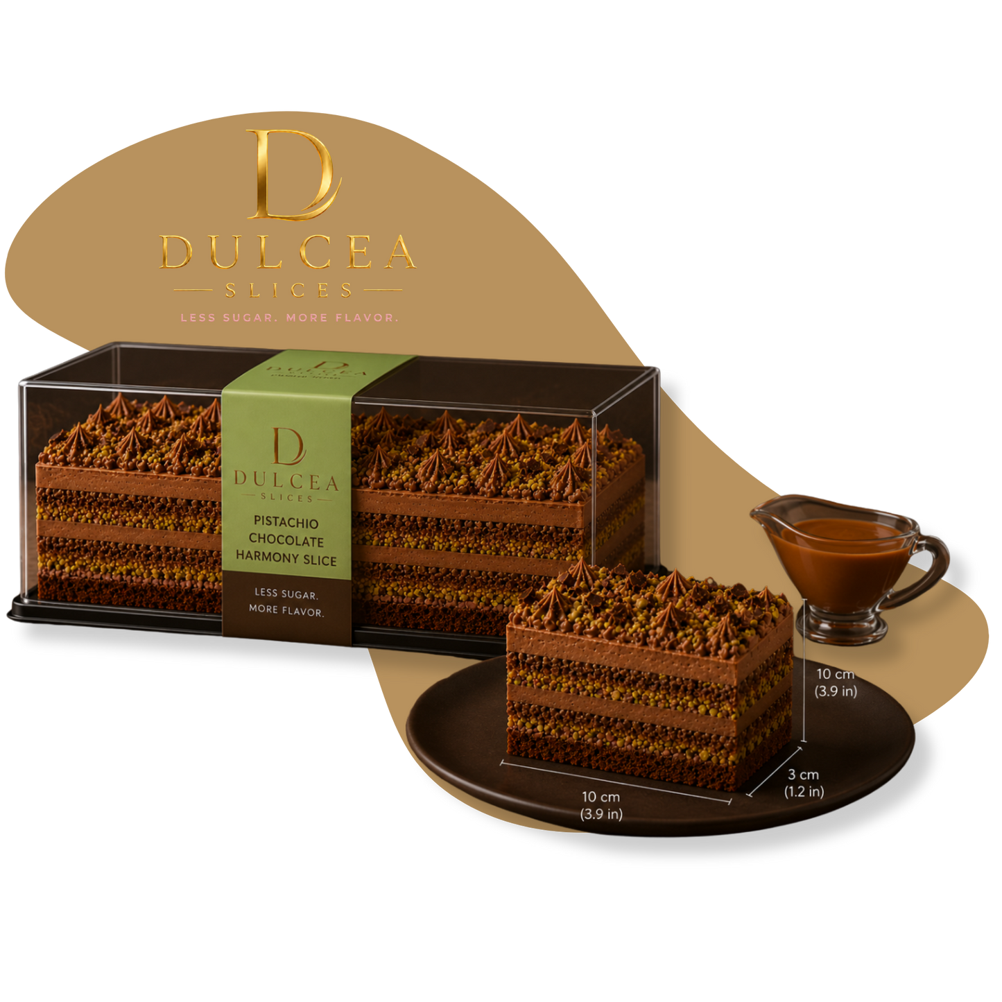 Pistachio Truffle Cake