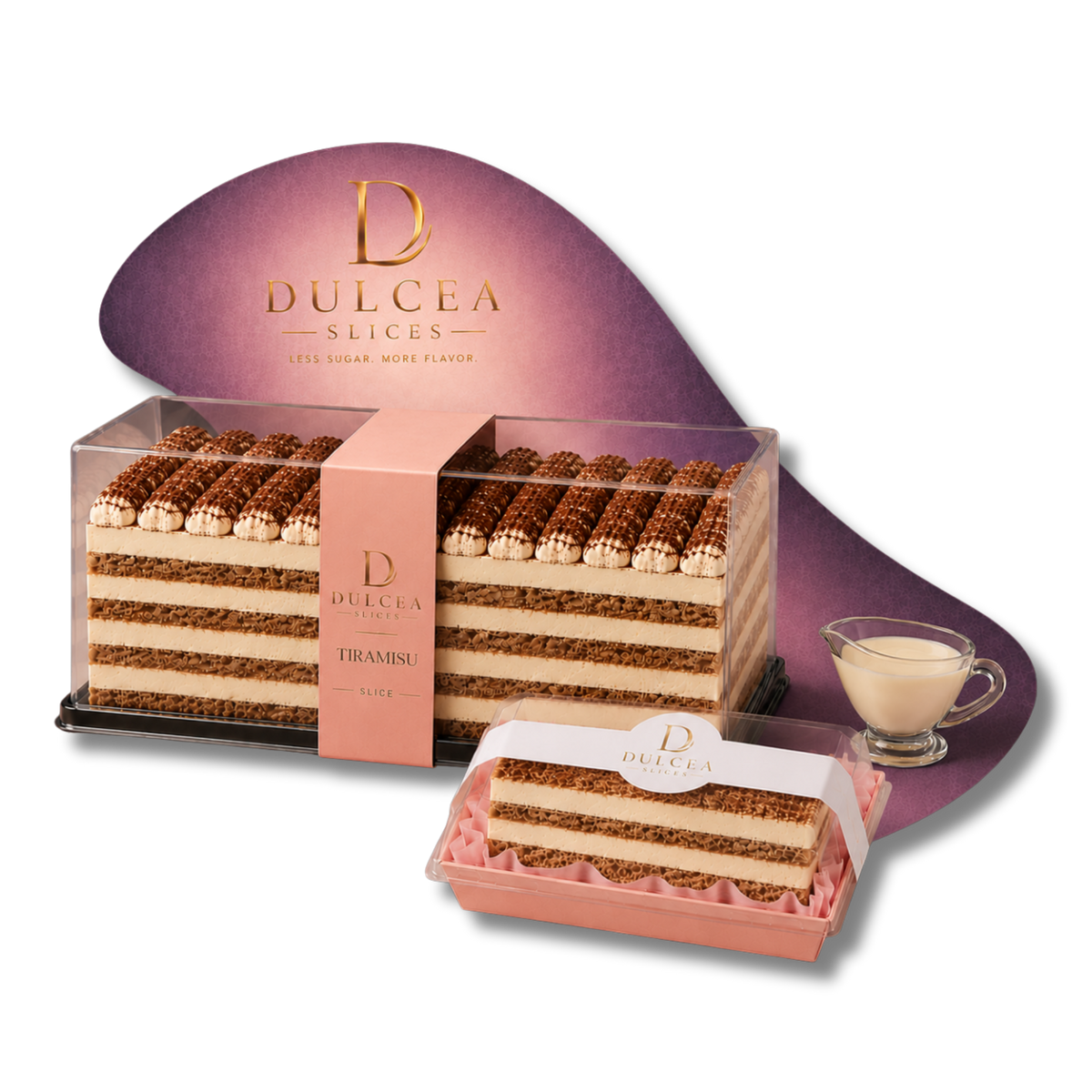 Classic Tiramisu Layers slice Cake