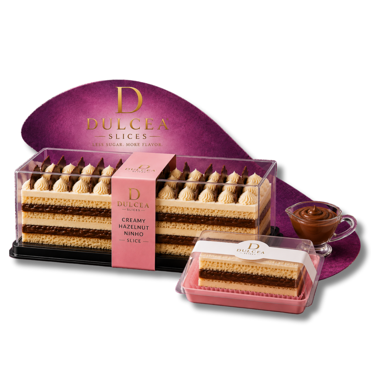 Creamy Hazelnut Ninho Cake Slice