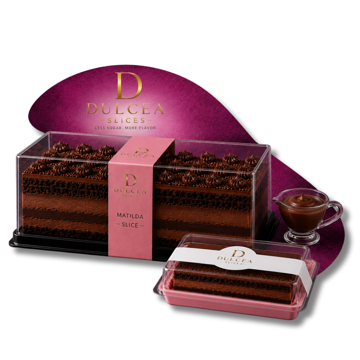 Matilda Chocolate Layers Cake Slice