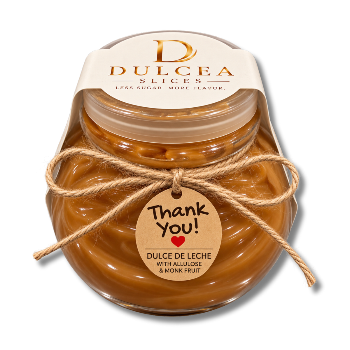 Dulcea Secret™ — Dulce de Leche  Made with Allulose & Monk Fruit