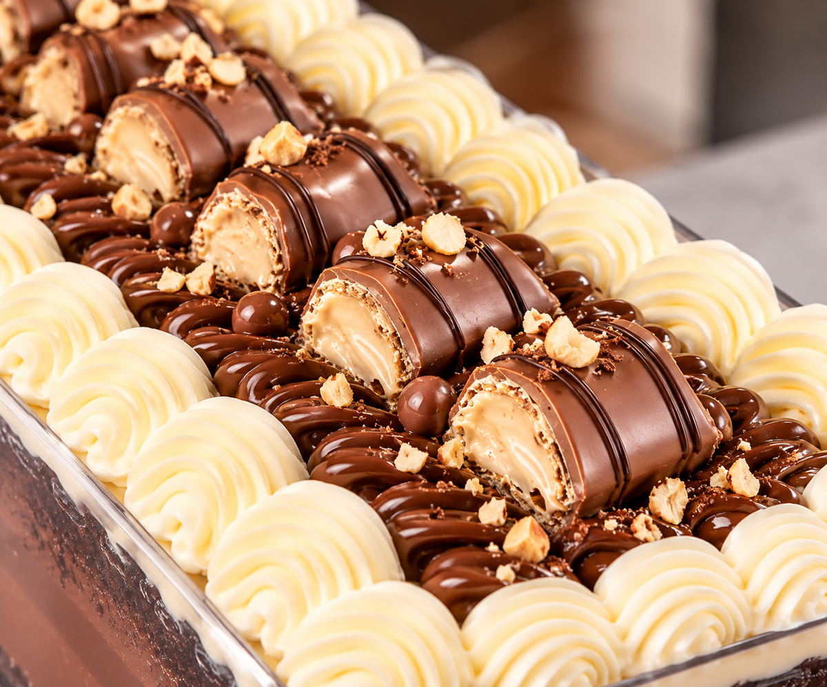 Kinder Bueno Brownie Cake slice™