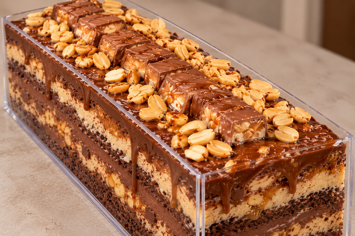 Dulcea Snickers Crunch Cake™!
