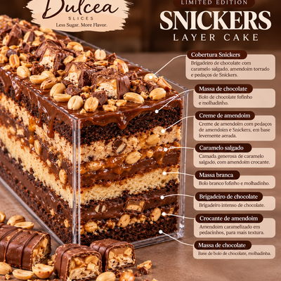 Dulcea Snickers Crunch Cake™!